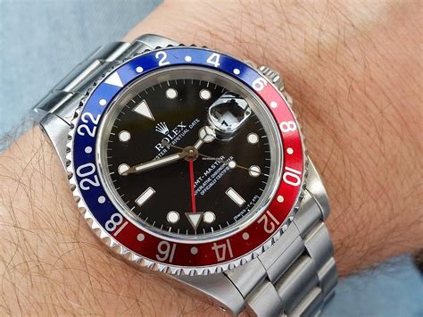 strap watch blue red rolex|rolex gmt blue and red.